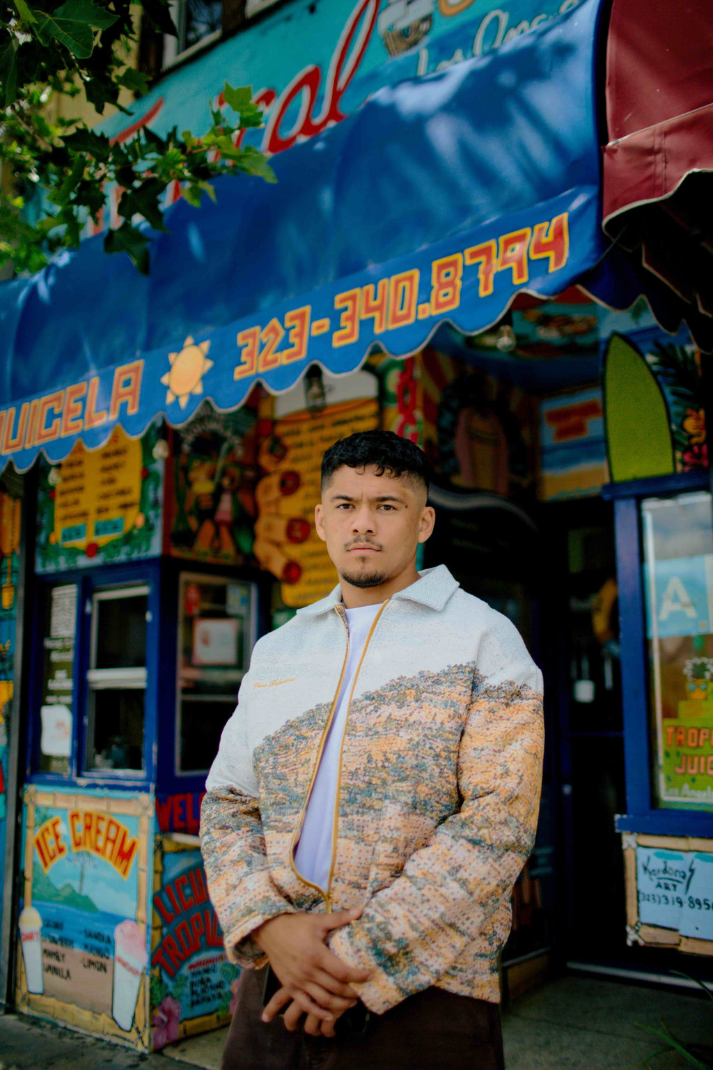 Nablus Tapestry Zip-Up Jacket