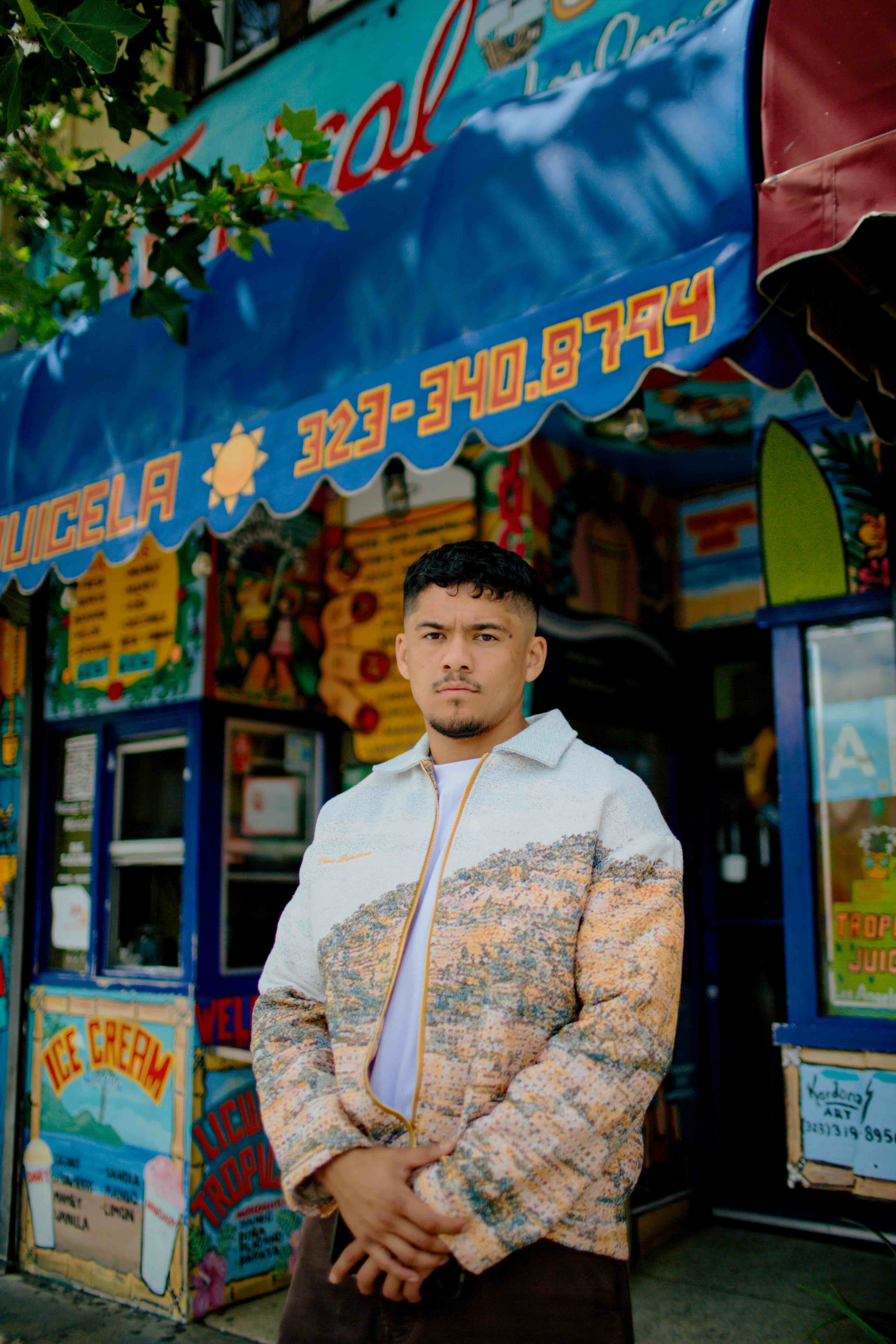 Nablus Tapestry Zip-Up Jacket