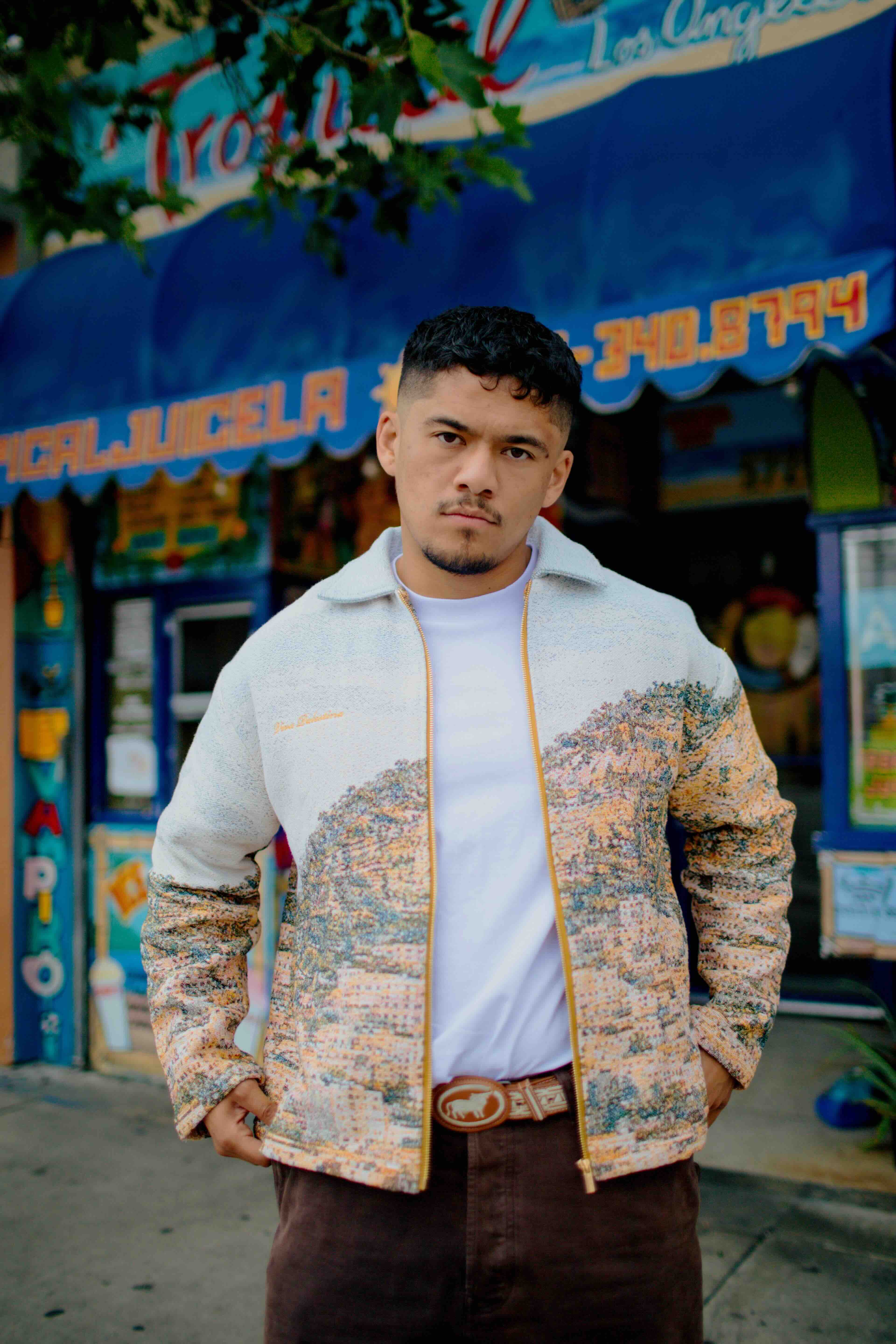 Nablus Tapestry Zip-Up Jacket