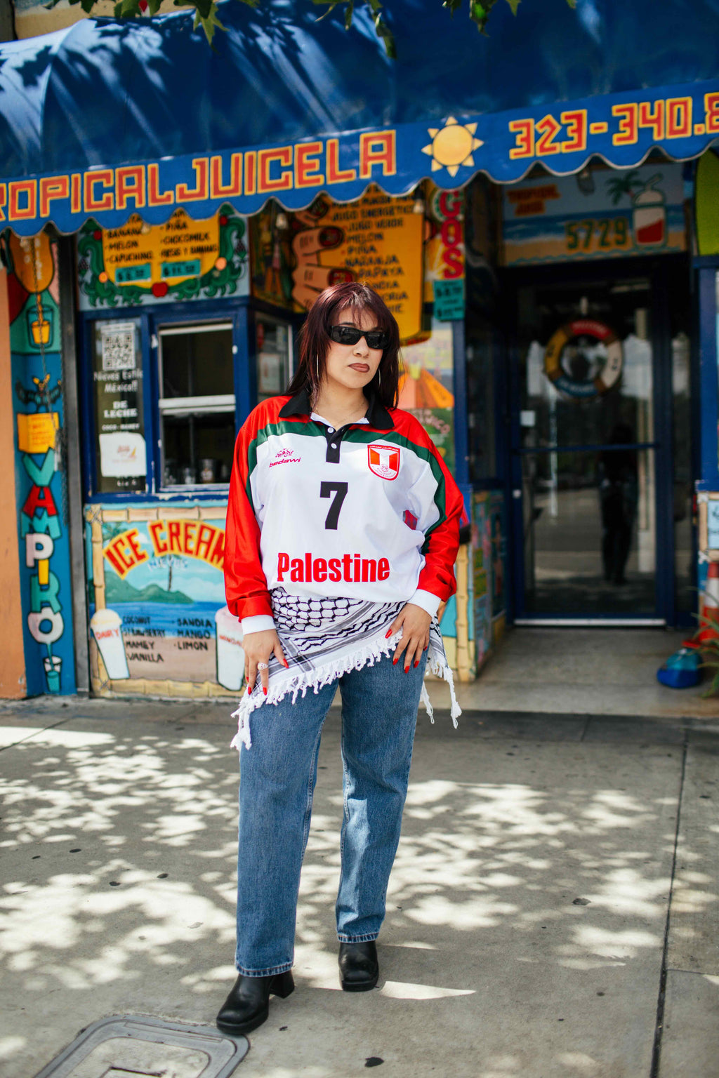 Palestine 1999 Away Retro Jersey