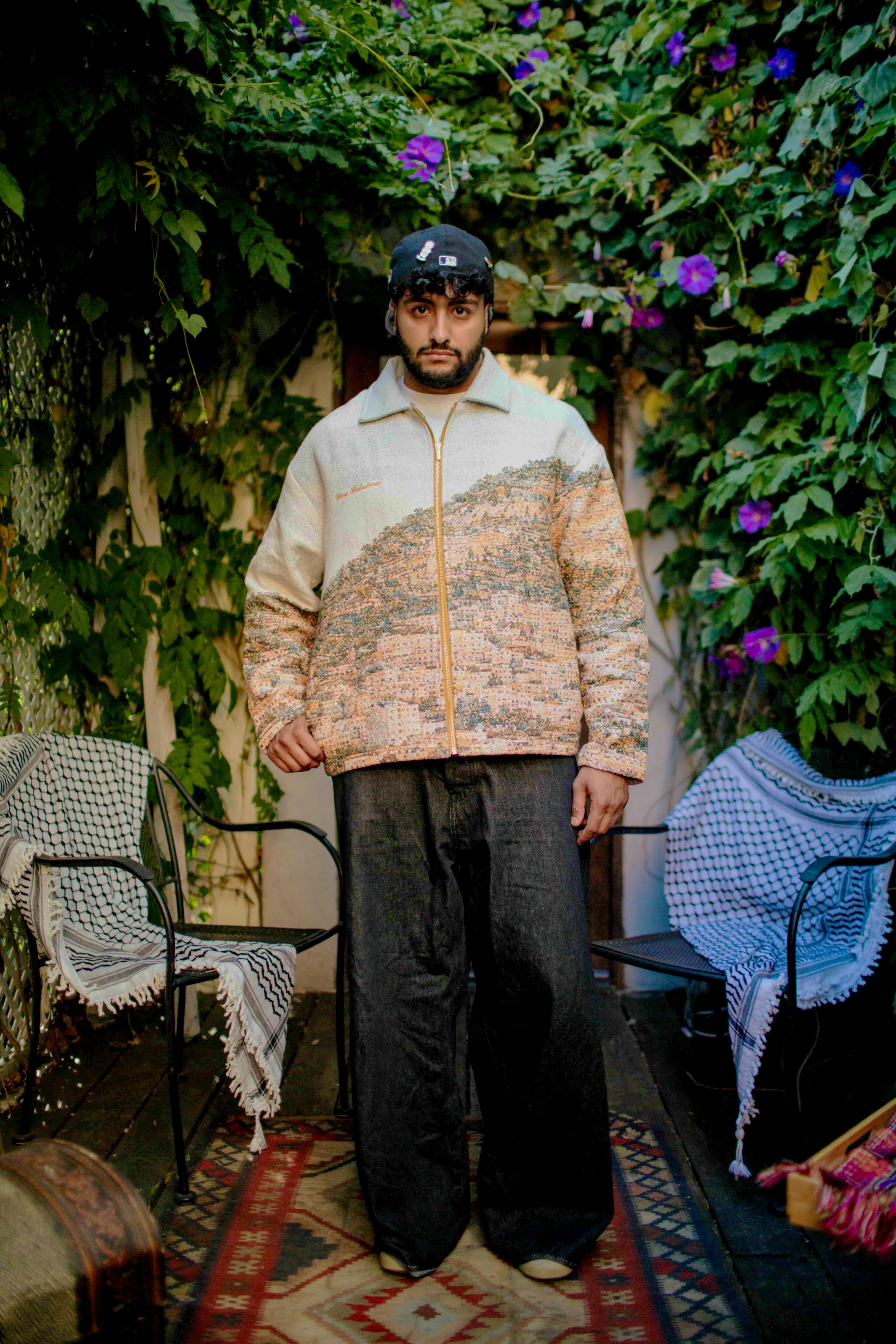 Nablus Tapestry Zip-Up Jacket