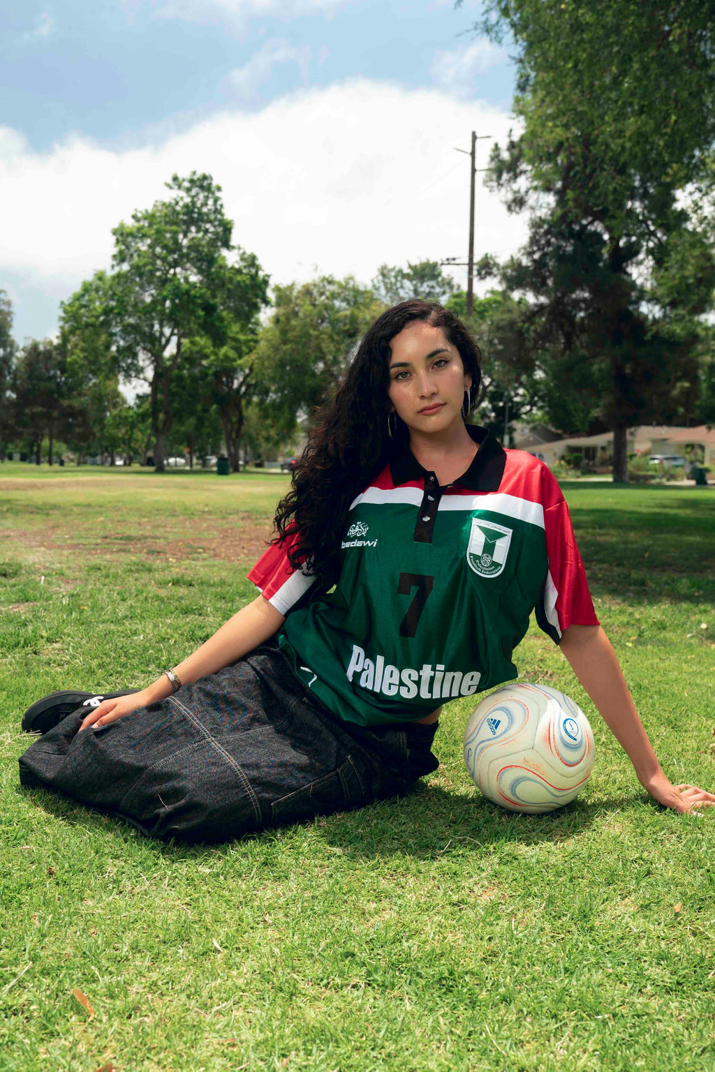 Palestine 1999 Alternate Retro Jersey - Watermelon