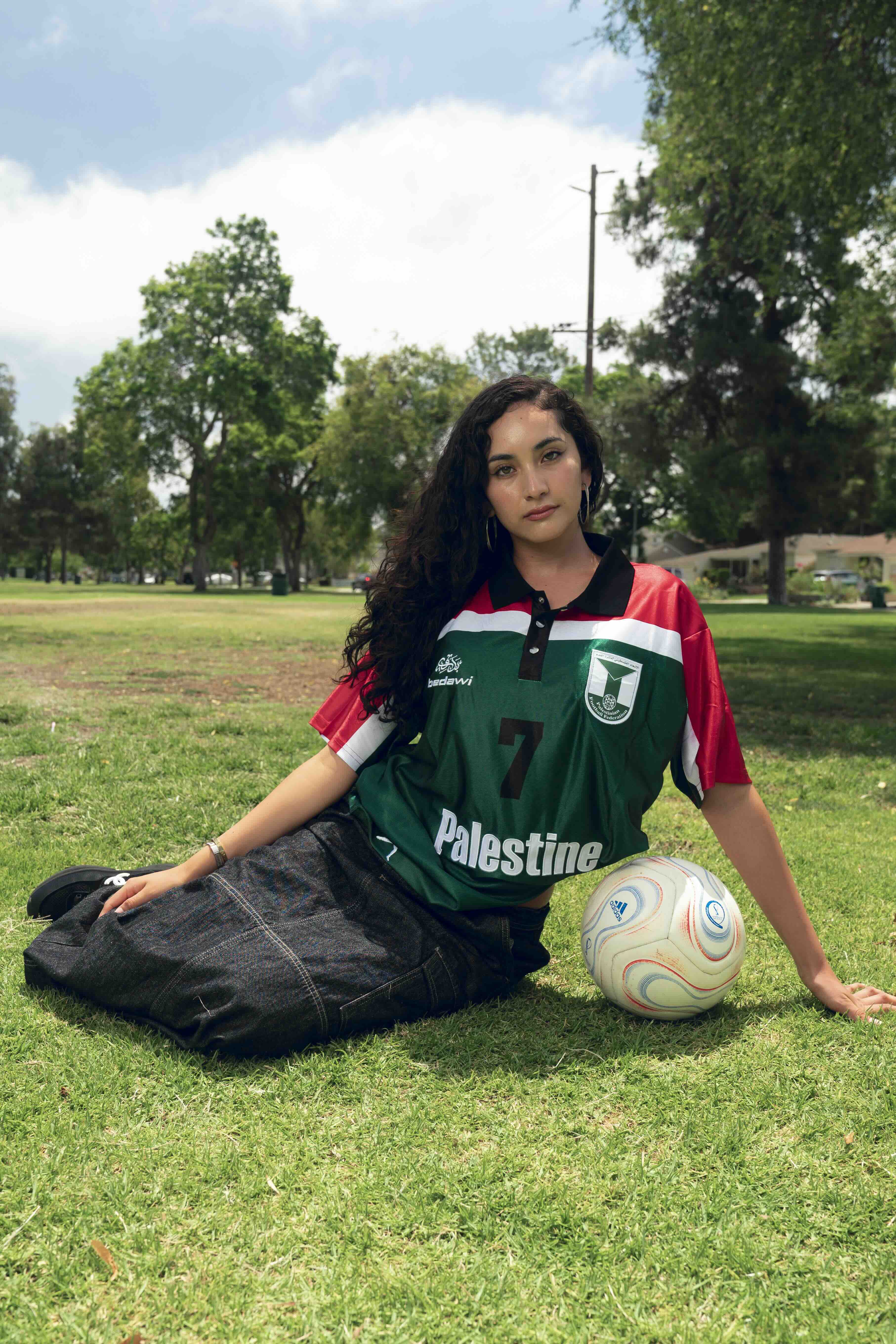 Palestine 1999 Alternate Retro Jersey - Watermelon