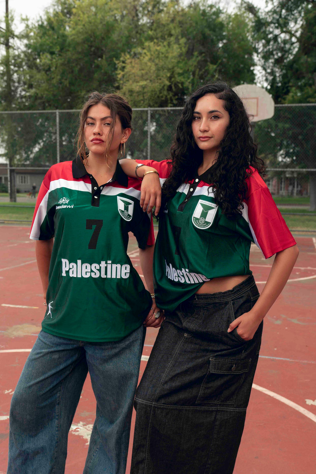 Palestine 1999 Alternate Retro Jersey - Watermelon