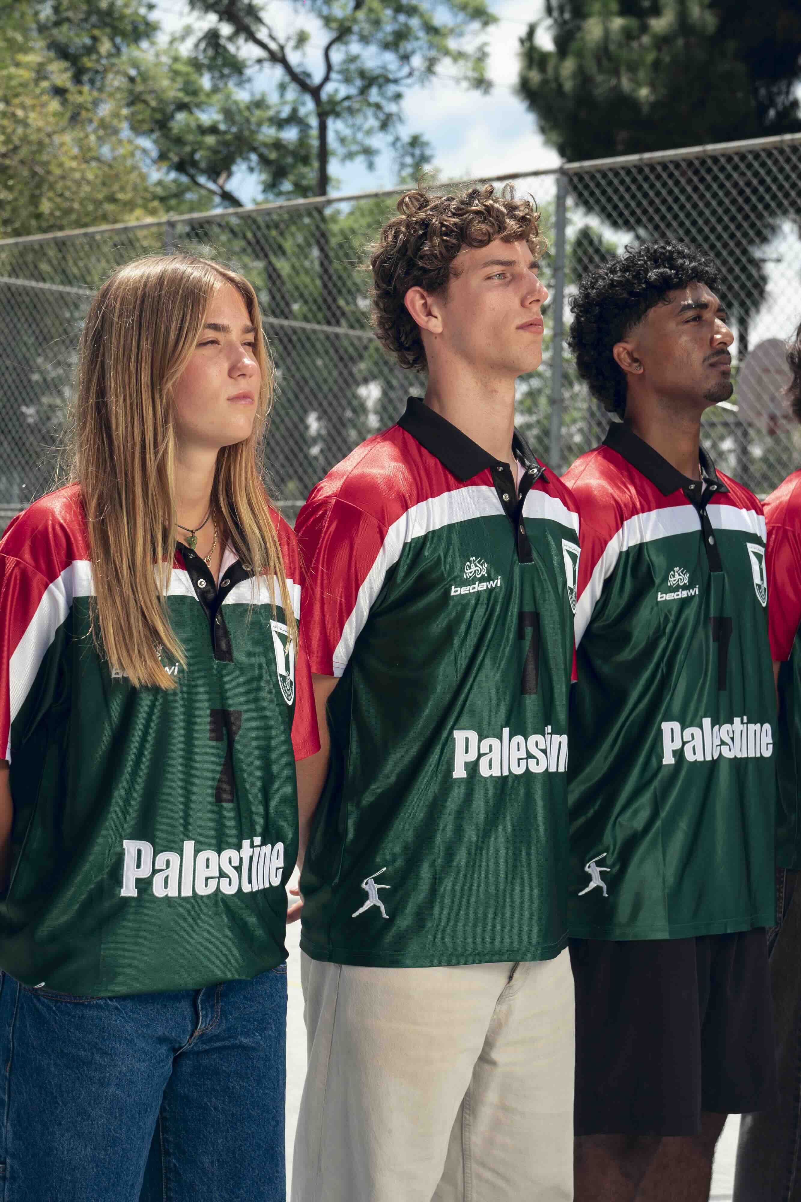 Palestine 1999 Alternate Retro Jersey - Watermelon