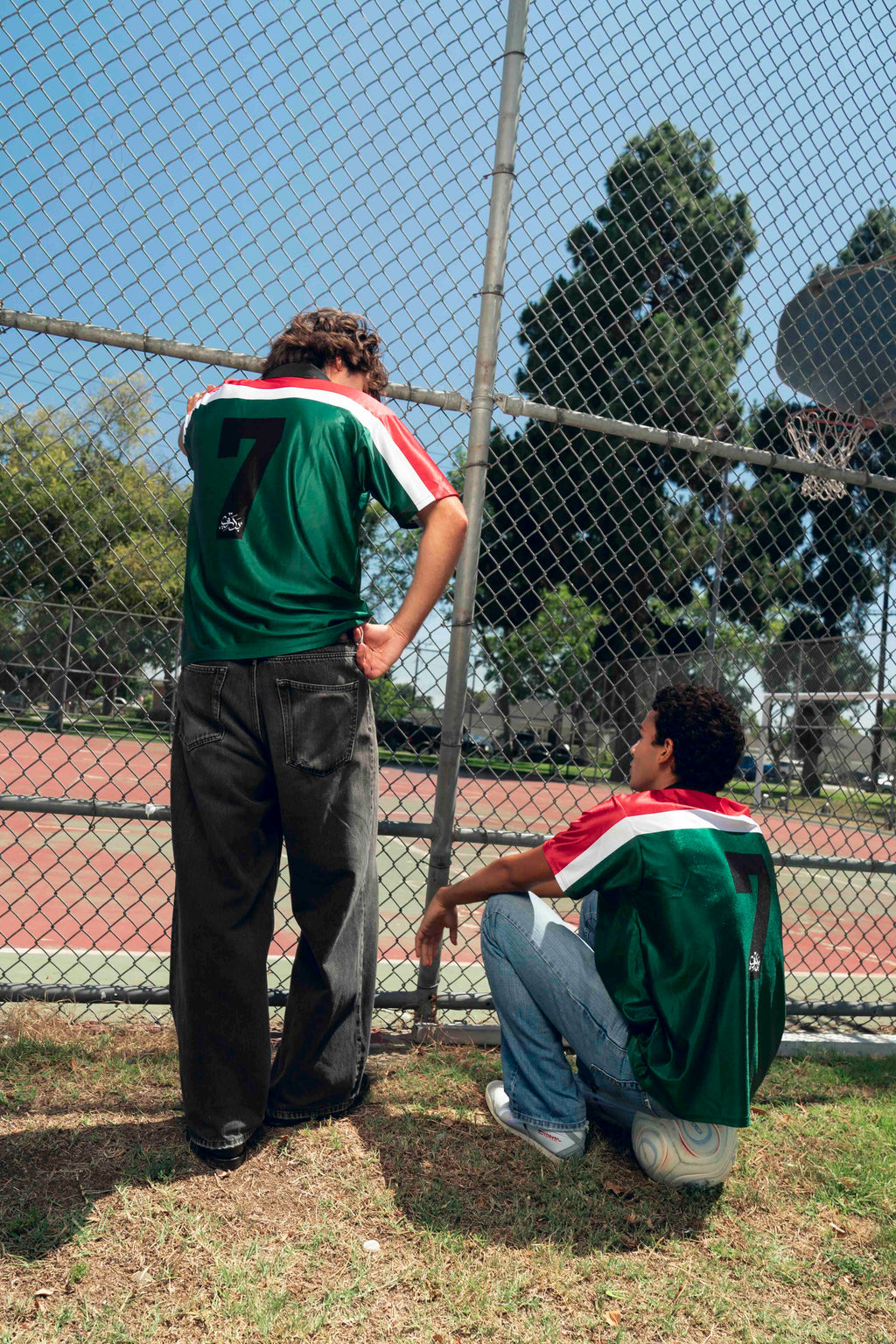 Palestine 1999 Alternate Retro Jersey - Watermelon