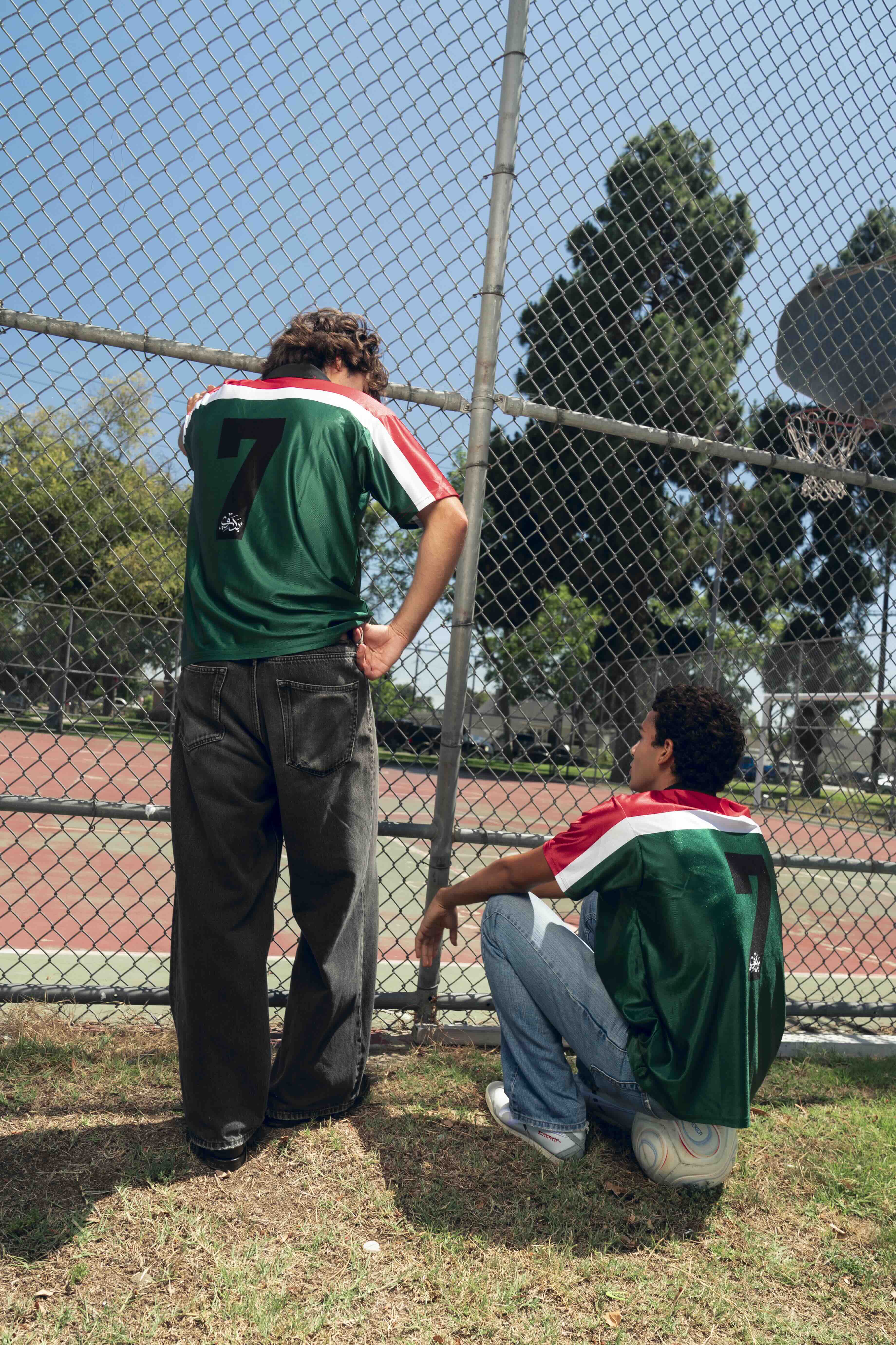 Palestine 1999 Alternate Retro Jersey - Watermelon