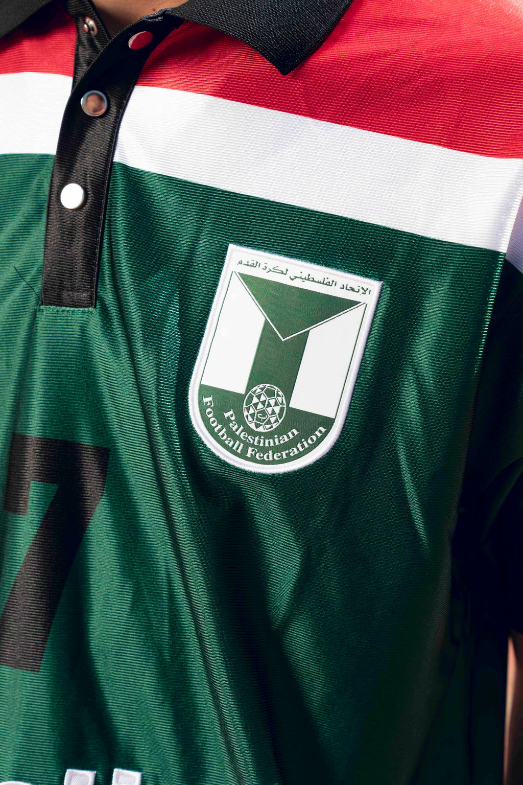 Palestine 1999 Alternate Retro Jersey - Watermelon