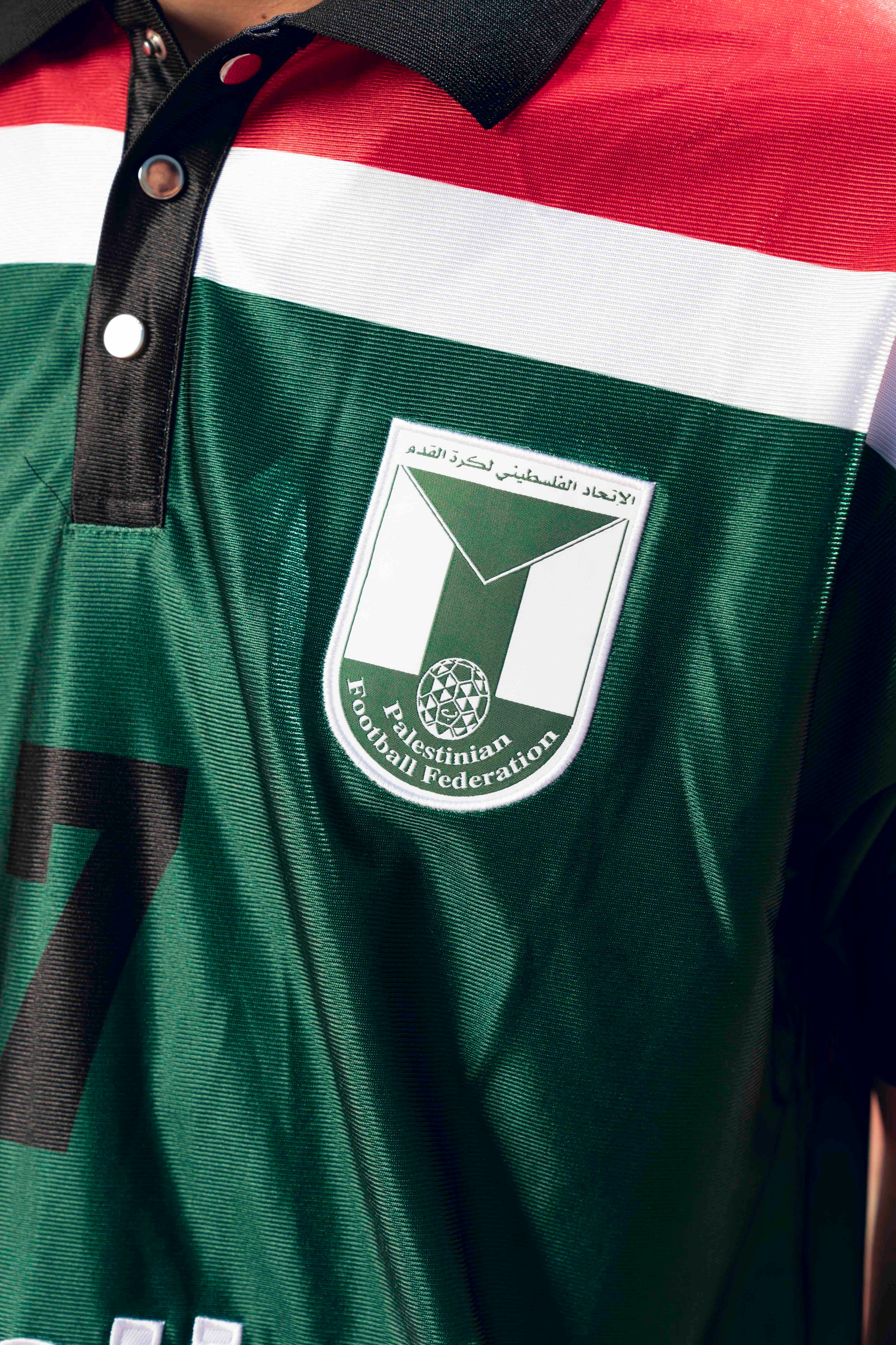 Palestine 1999 Alternate Retro Jersey - Watermelon