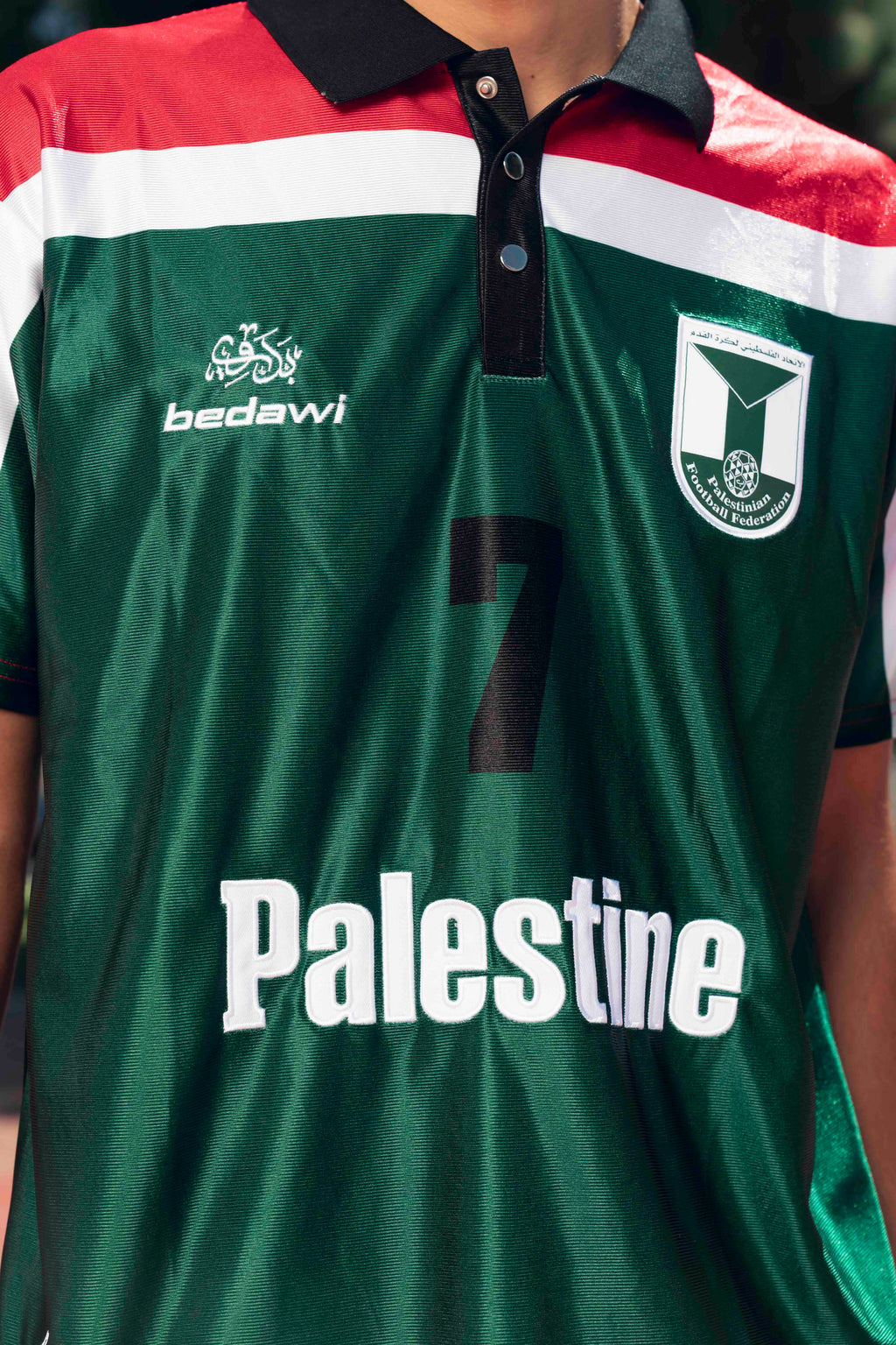 Palestine 1999 Alternate Retro Jersey - Watermelon
