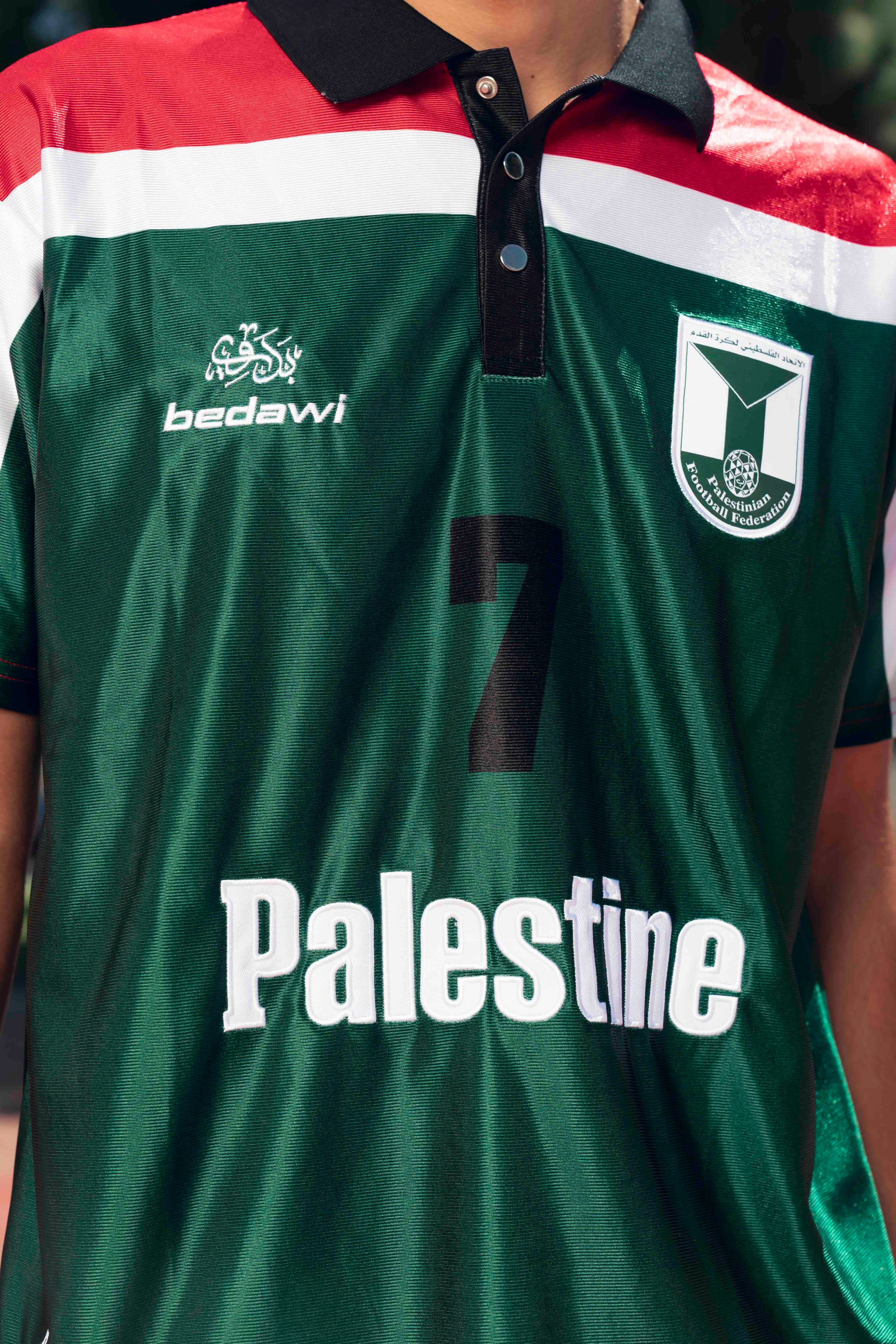Palestine 1999 Alternate Retro Jersey - Watermelon