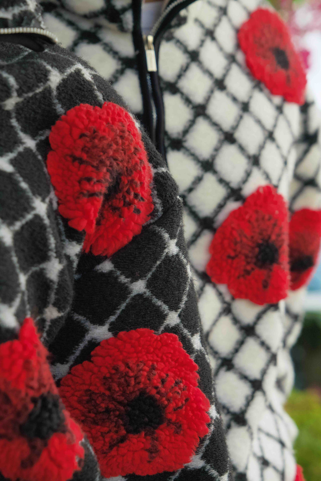 Palestina Poppy Sherpa - Noir