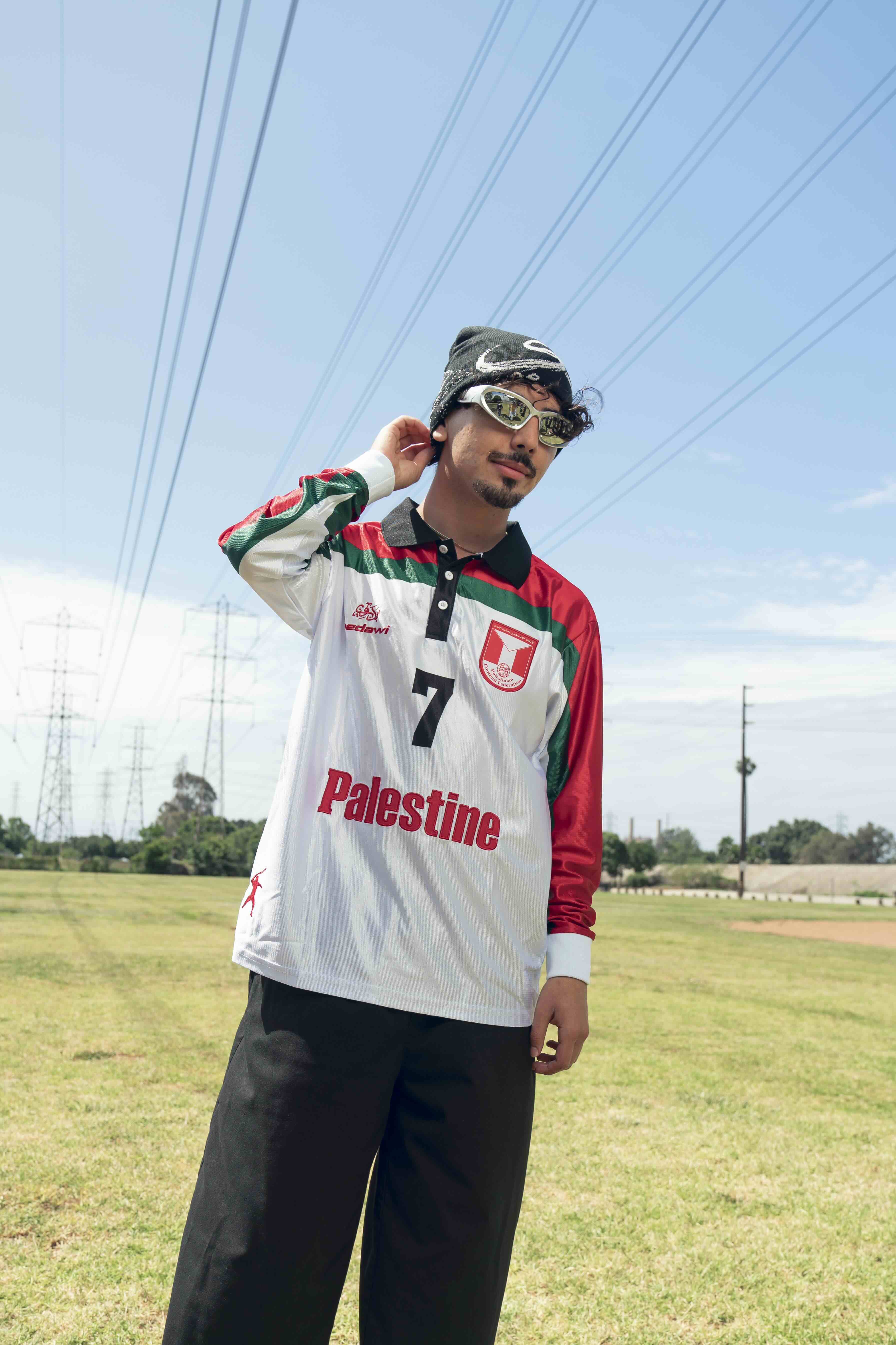 Palestine 1999 Away Retro Jersey