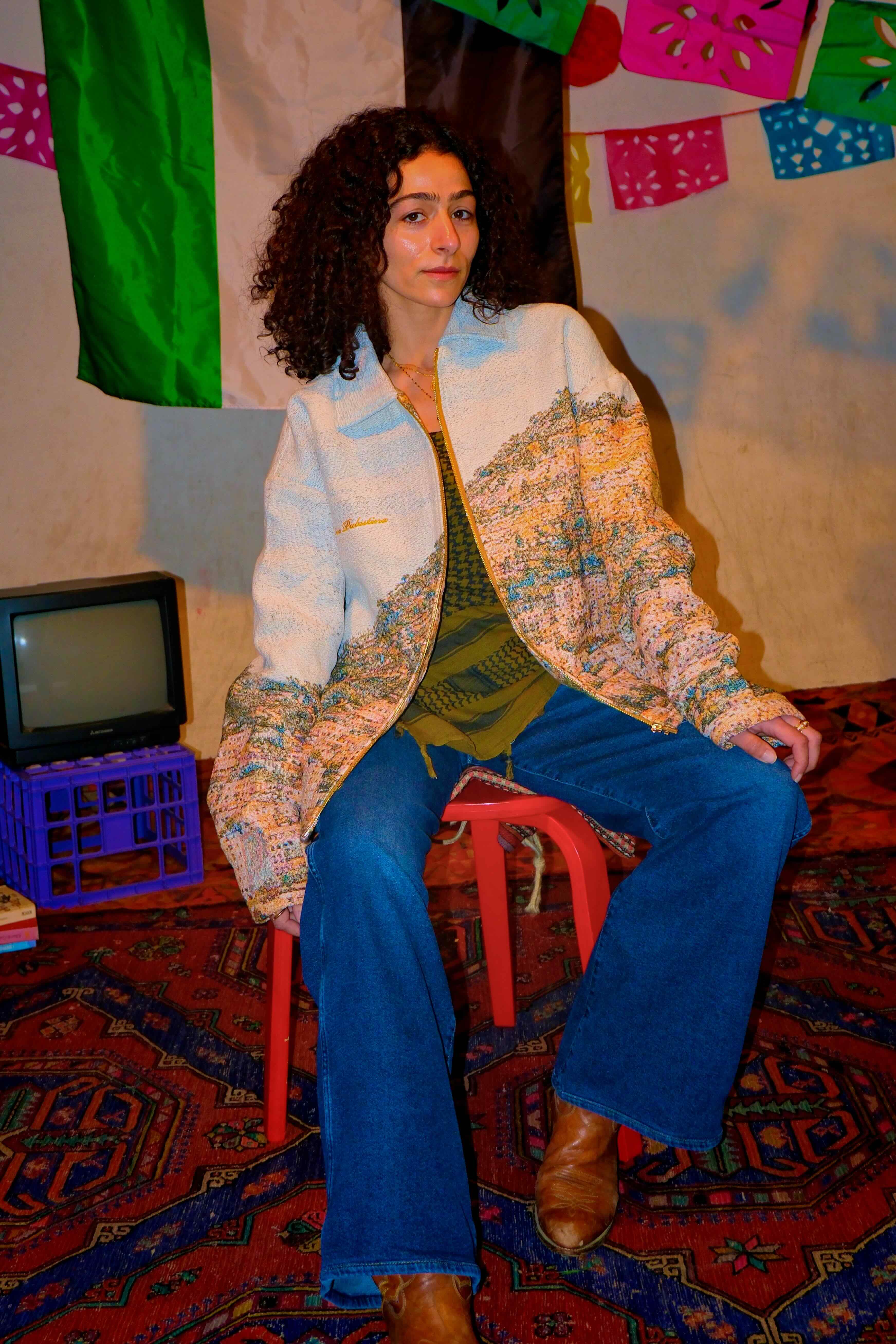 Nablus Tapestry Zip-Up Jacket