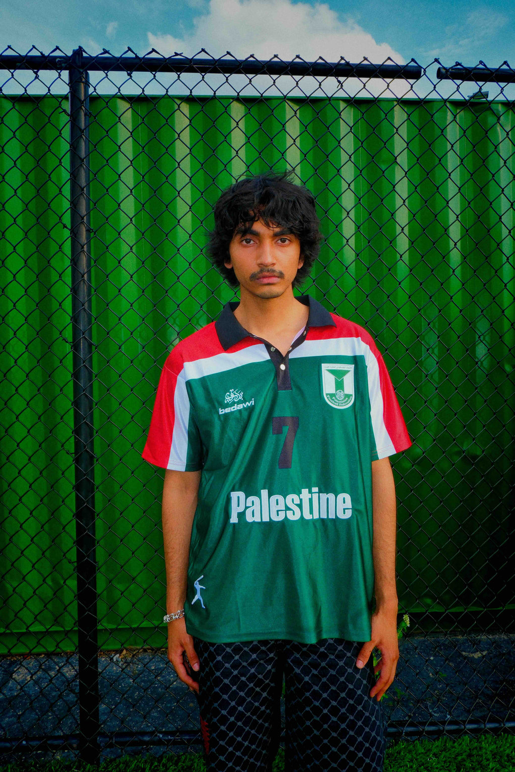 Palestine 1999 Alternate Retro Jersey - Watermelon