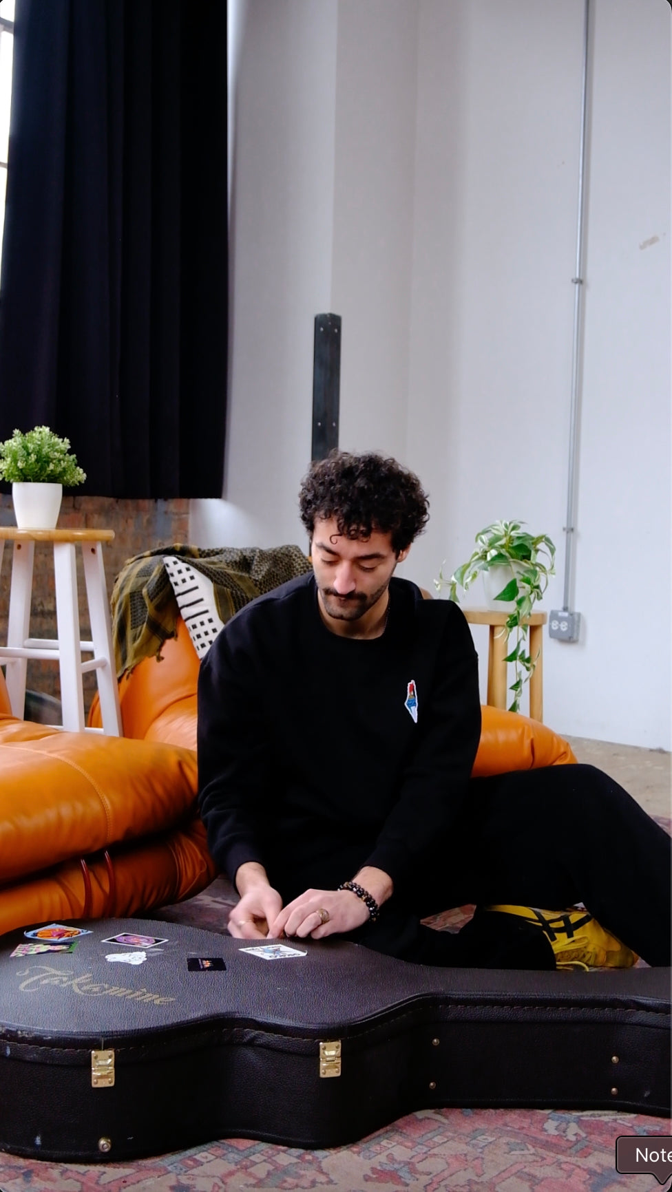 Resistance Fleece Crewneck - Black