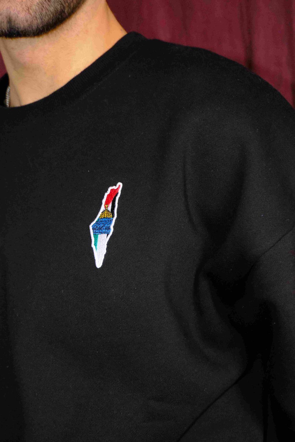 Resistance Fleece Crewneck - Black