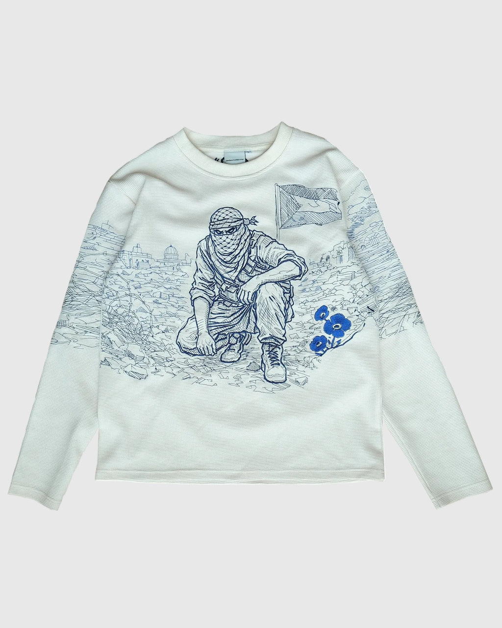 Resistencia Ribbed Embroidered Long Sleeve