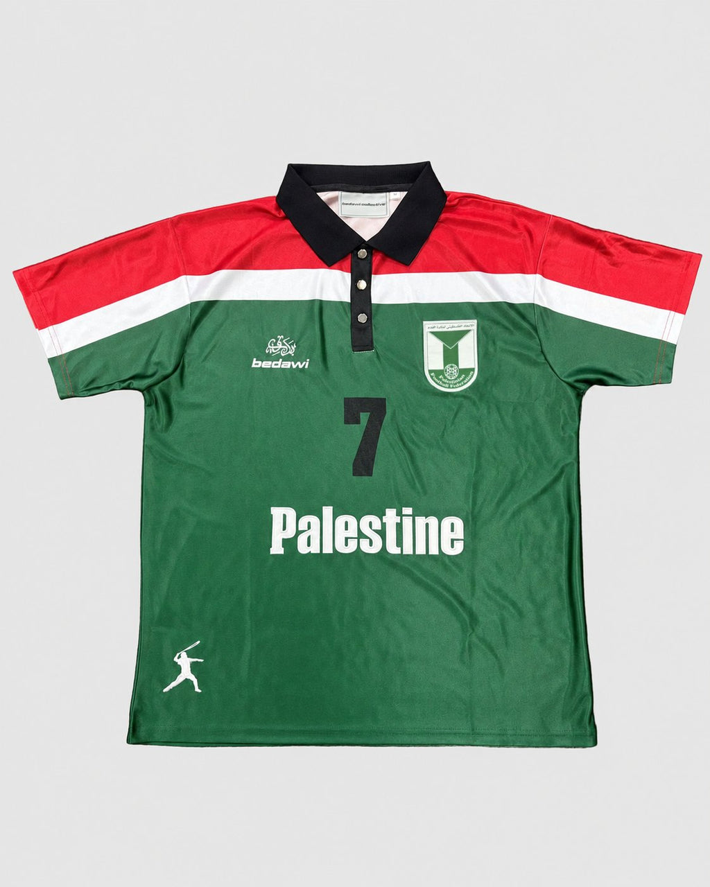 Palestine 1999 Alternate Retro Jersey - Watermelon