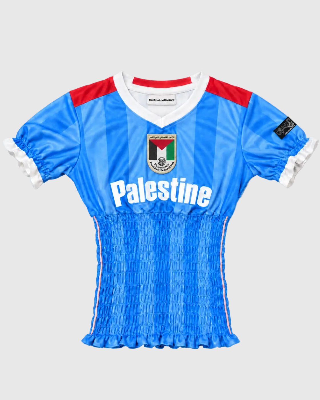 Palestine Mundial Ruched Jersey - México Blue