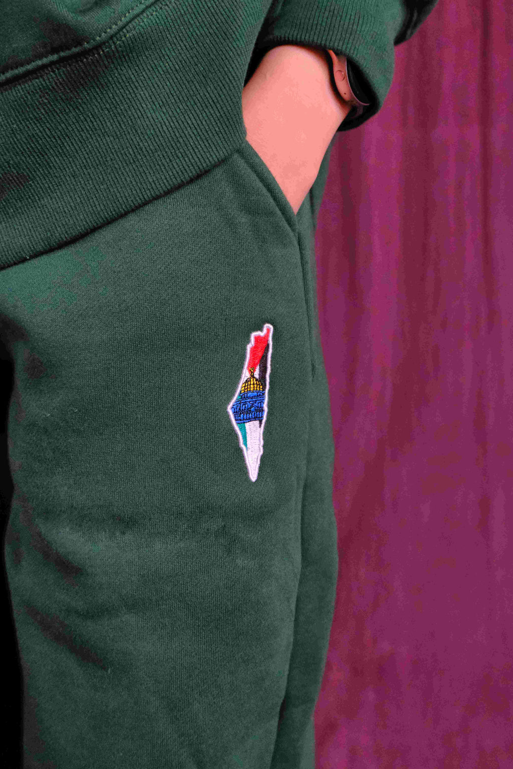 Resistance Fleece Pants - Deep Green